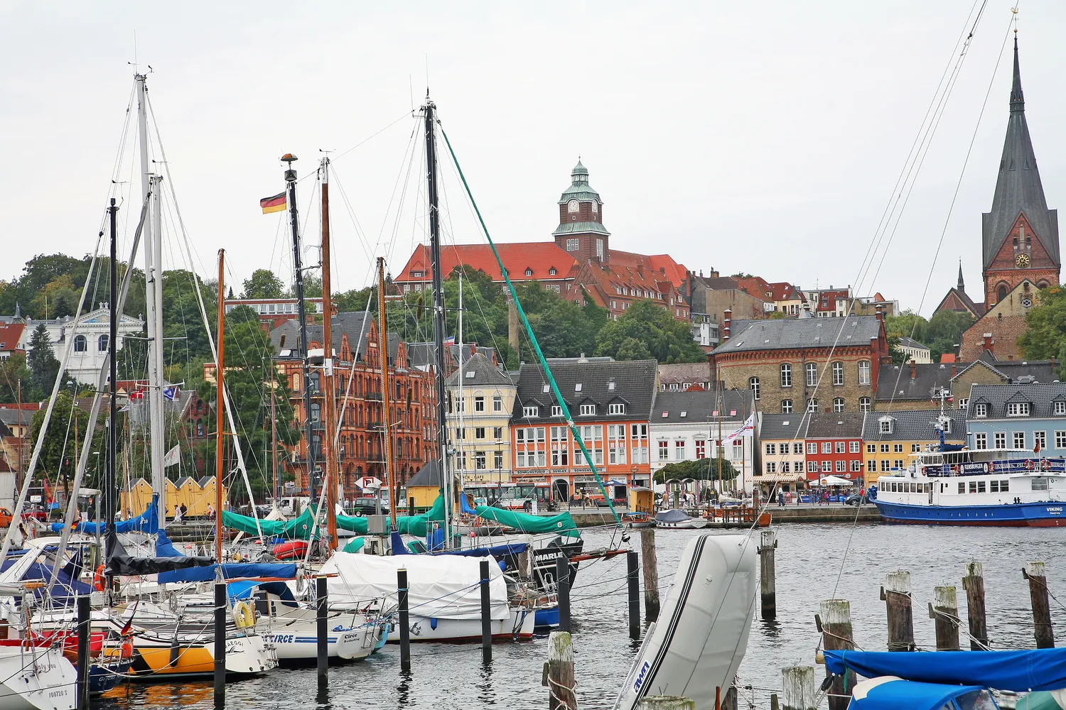 Hafen und Hafenspitze - 00 2502 Flensburg - Hafen