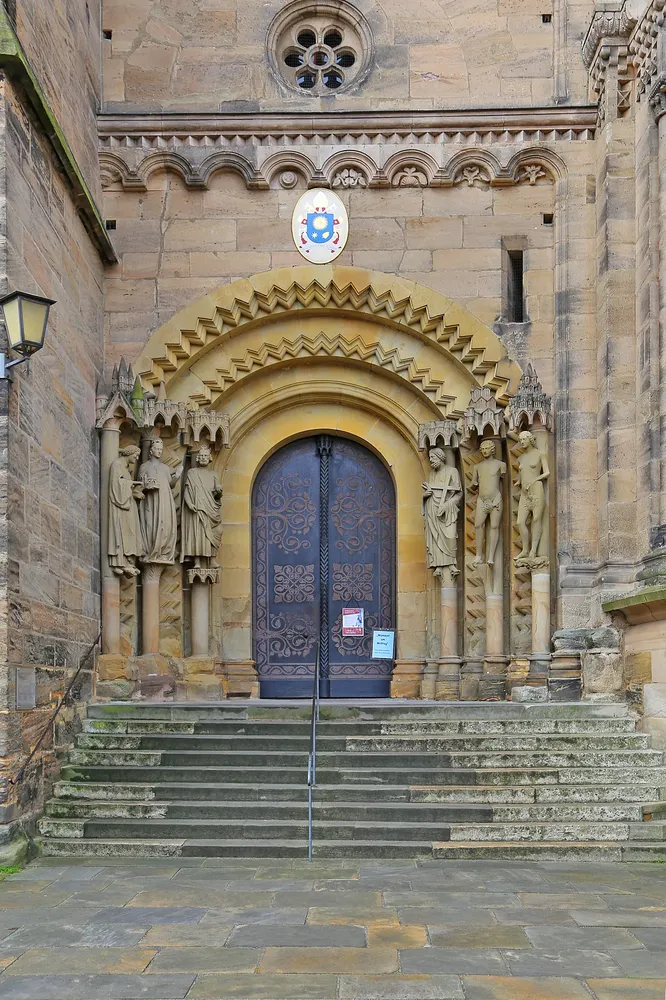 Bamberger Dom - 00 3376 Bamberg - Dom (Adamspforte)