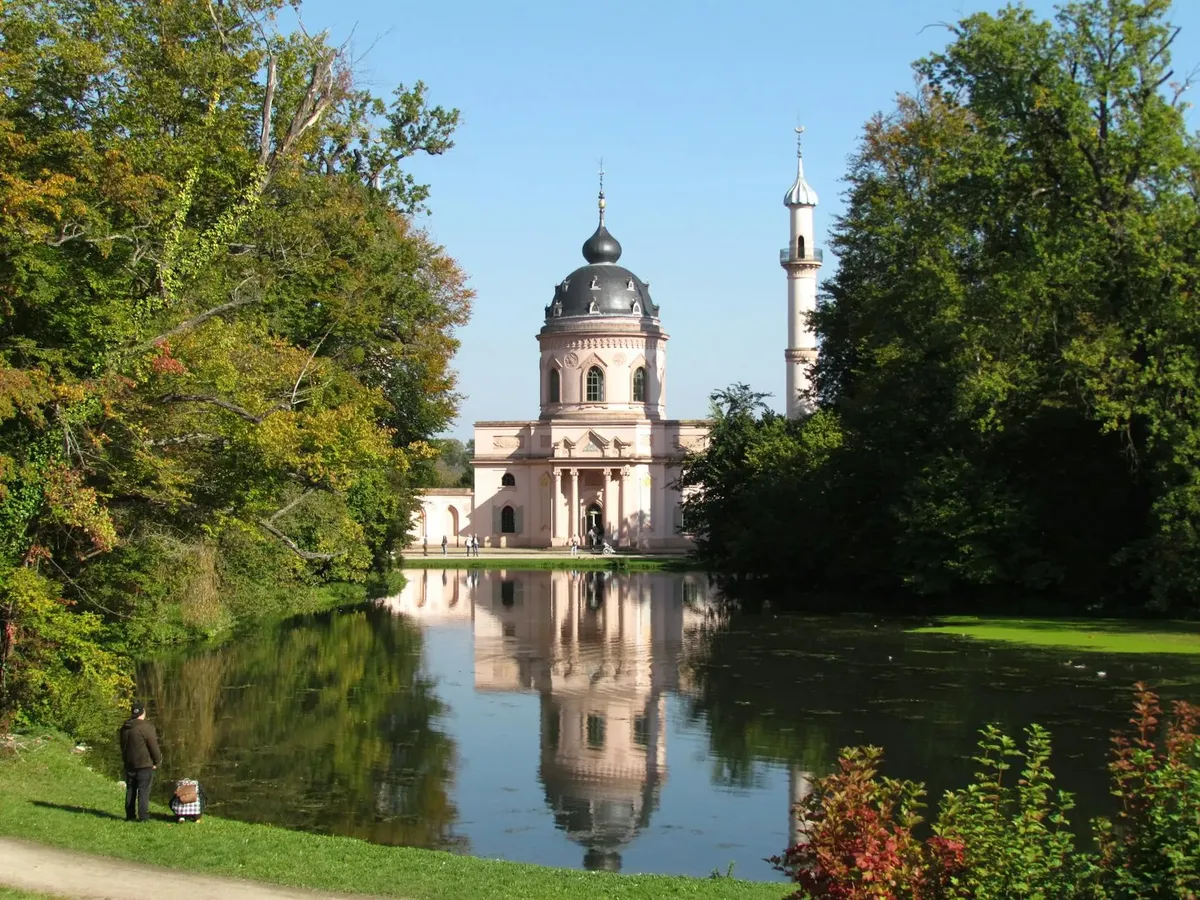 Schwetzinger Schlossgarten nahe Heidelberg