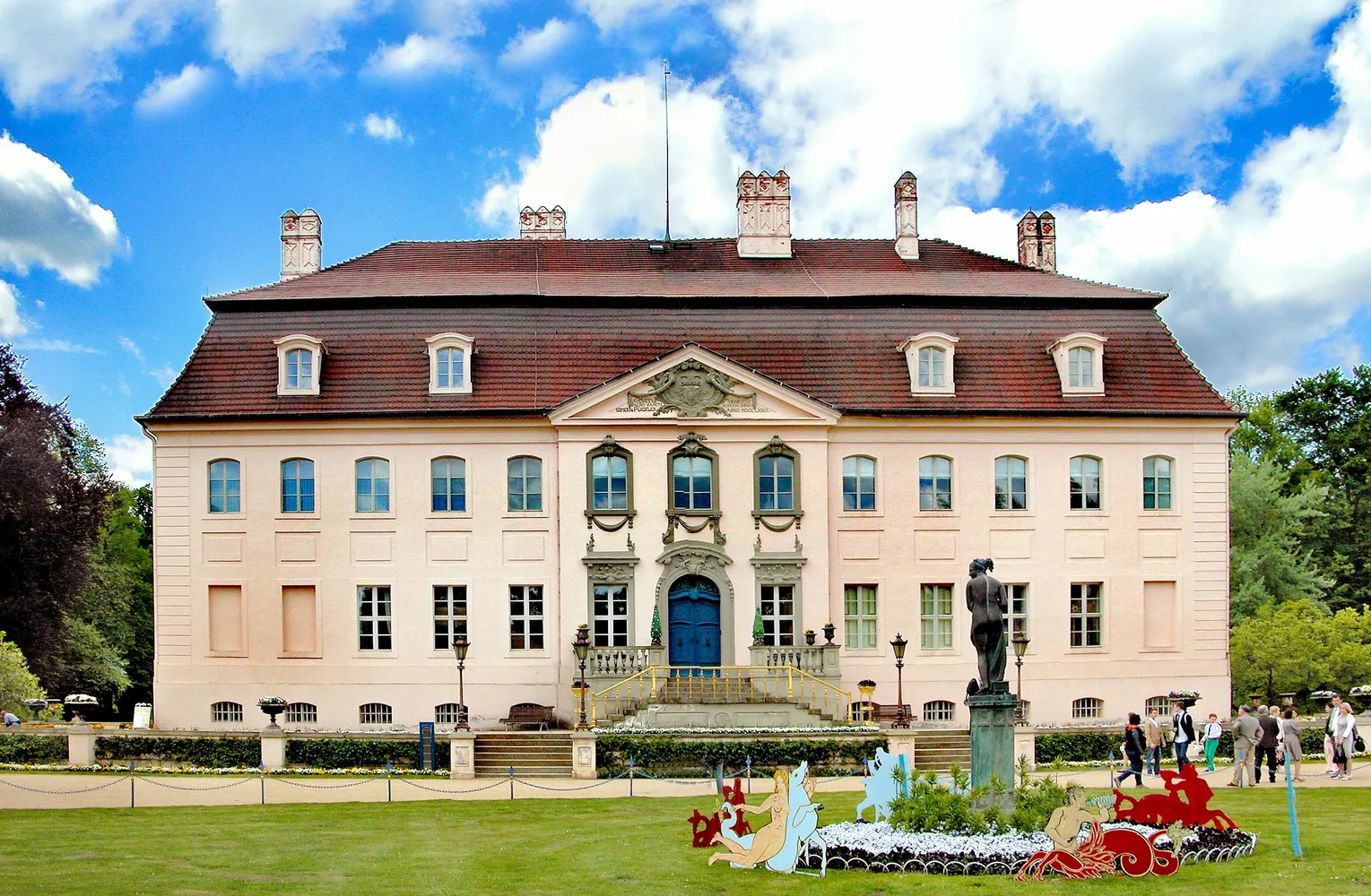 Branitzer Schloss - 20150513315MDR Branitz Schloß und Park