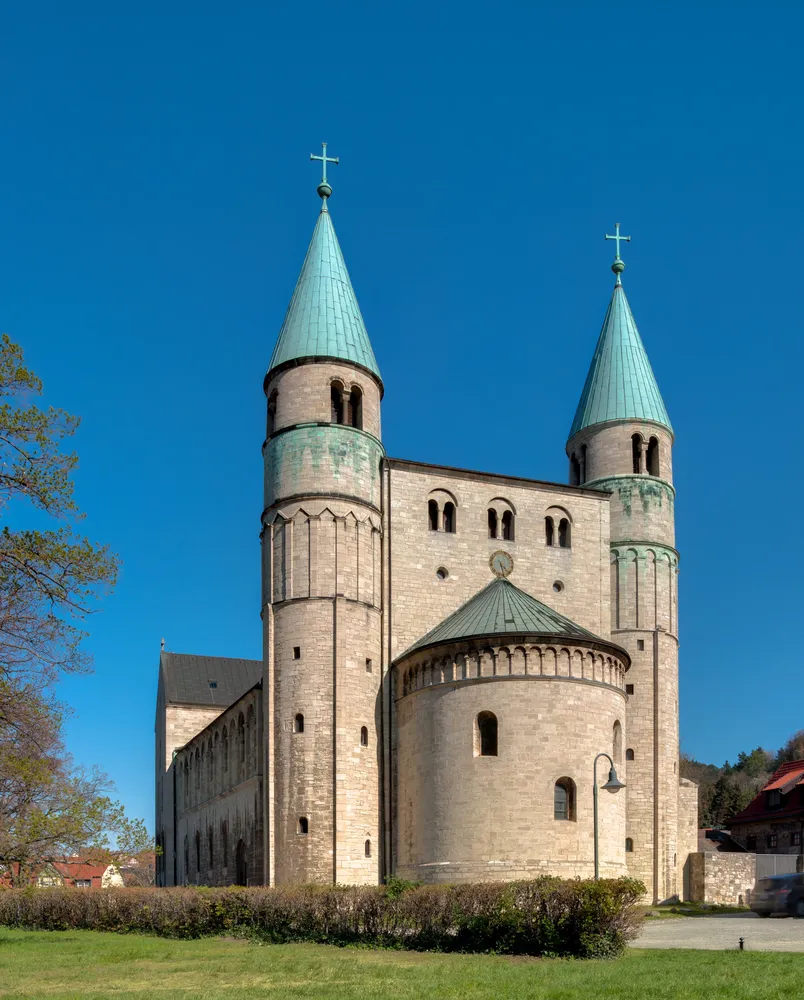 Stiftskirche St. Cyriakus in Gernrode - 20190419 Gernrode StCyriakus DSC07781 HDRfusion PtrQs