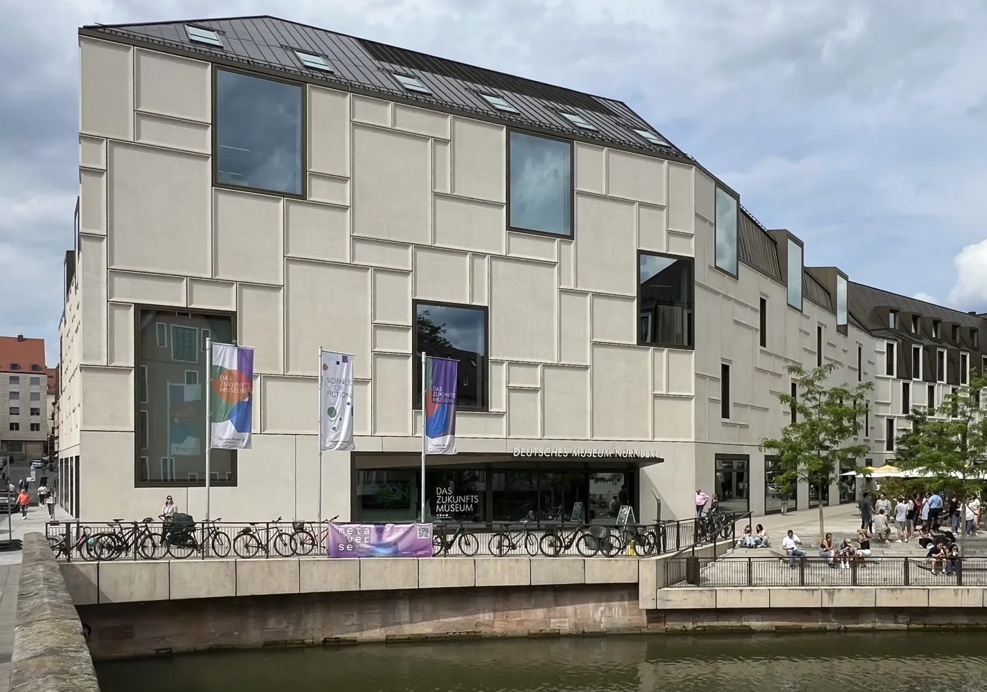 Deutsches Museum Nürnberg – Das Zukunftsmuseum - 2024-06-08 Zukunftsmuseum Nürnberg außen 09
