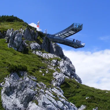 Aussichtsplattform AlpspiX - Alpspix von unten