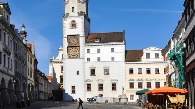 Altes Rathaus und Schlesischer Christkindelmarkt