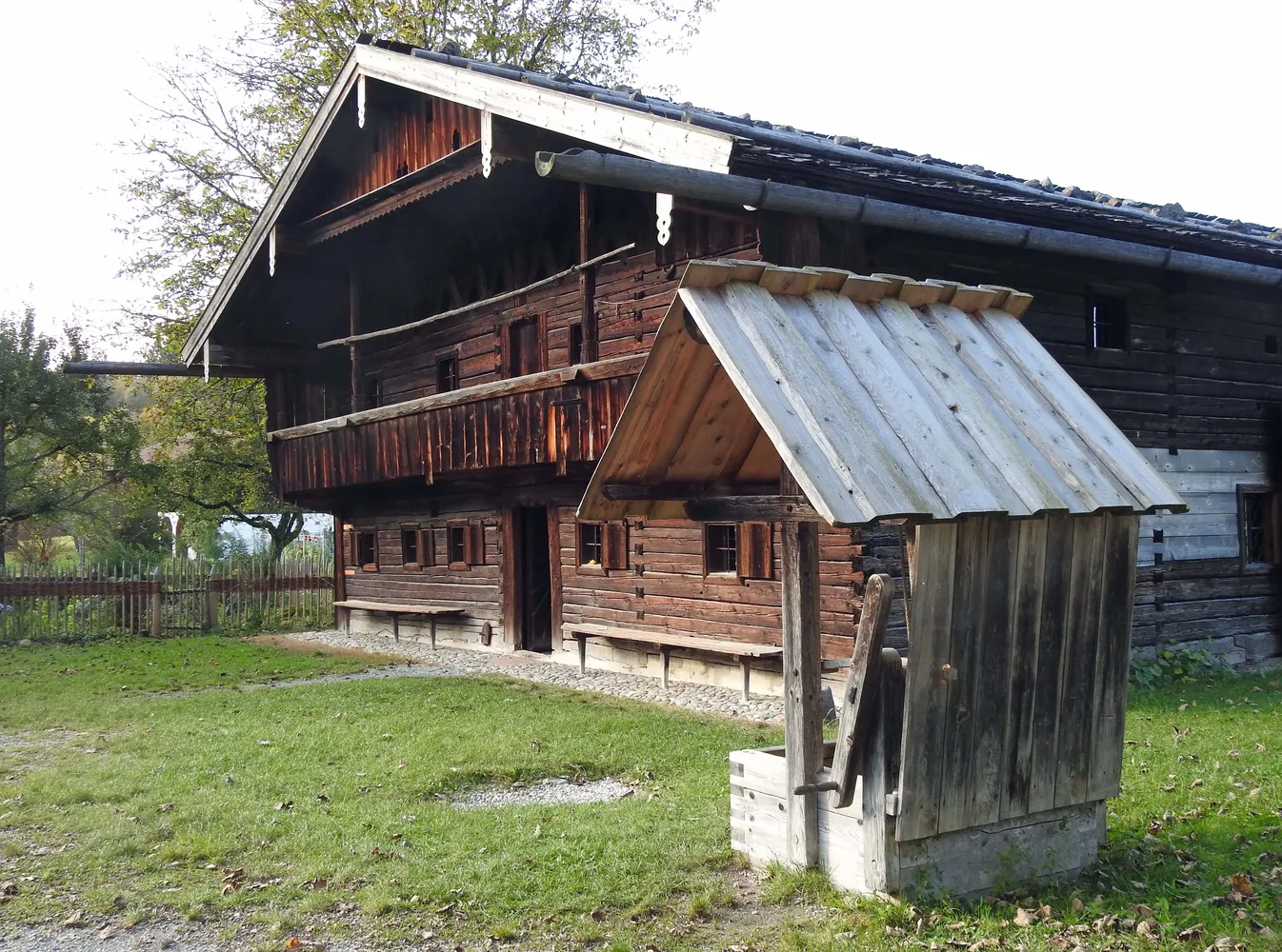Freilichtmuseum Amerang - Amerang, RO - Bauernhausmuseum - Laufen, BGL - Schnapping - Bartlhof v SO