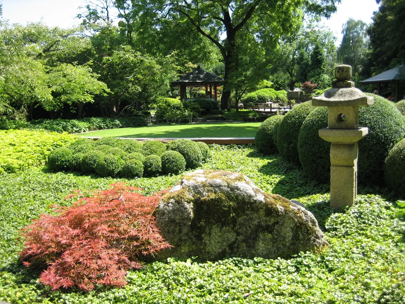 Botanischer Garten und Zoo - Augsburg Bot Garten Japang Mittelteil