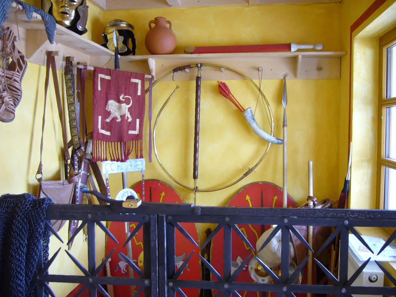 RömerWelt am Caput Limitis - Ausrüstung Römer