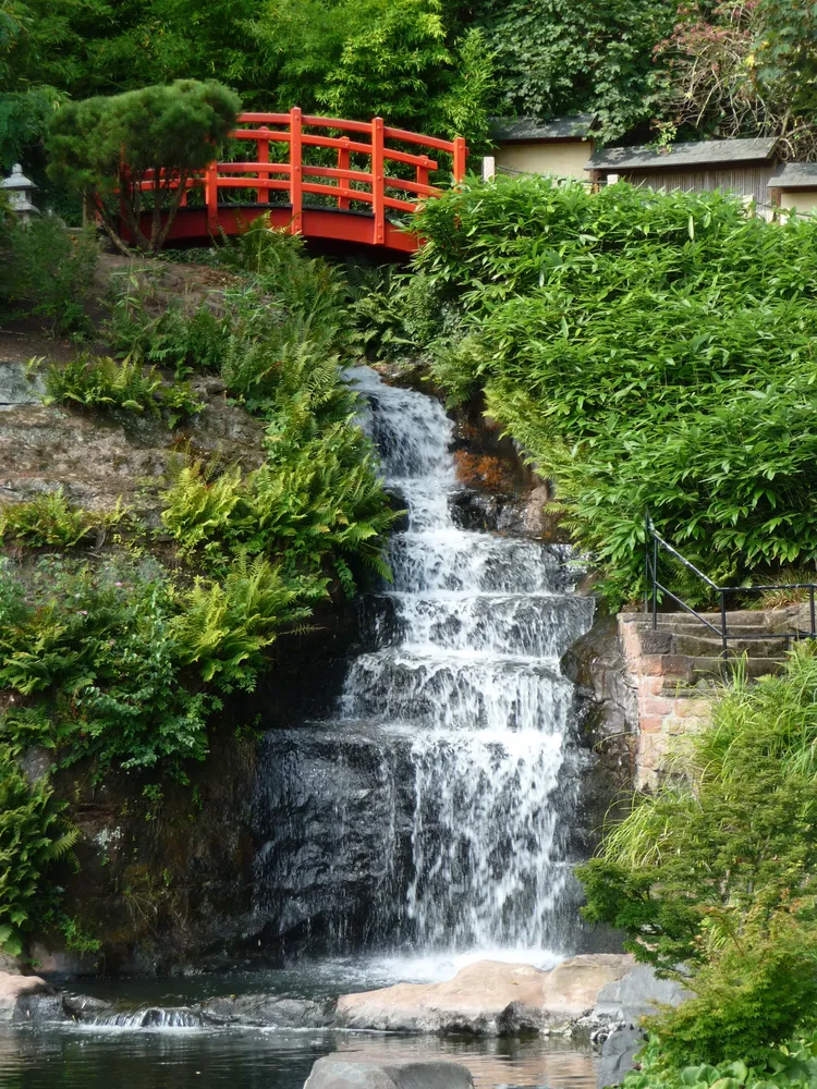 Japanischer Garten Kaiserslautern - Bach Japangarten Kaiserslautern 19