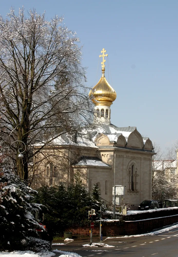 Russische Kirche - Baden-Baden Russische Kirche 01a-gje