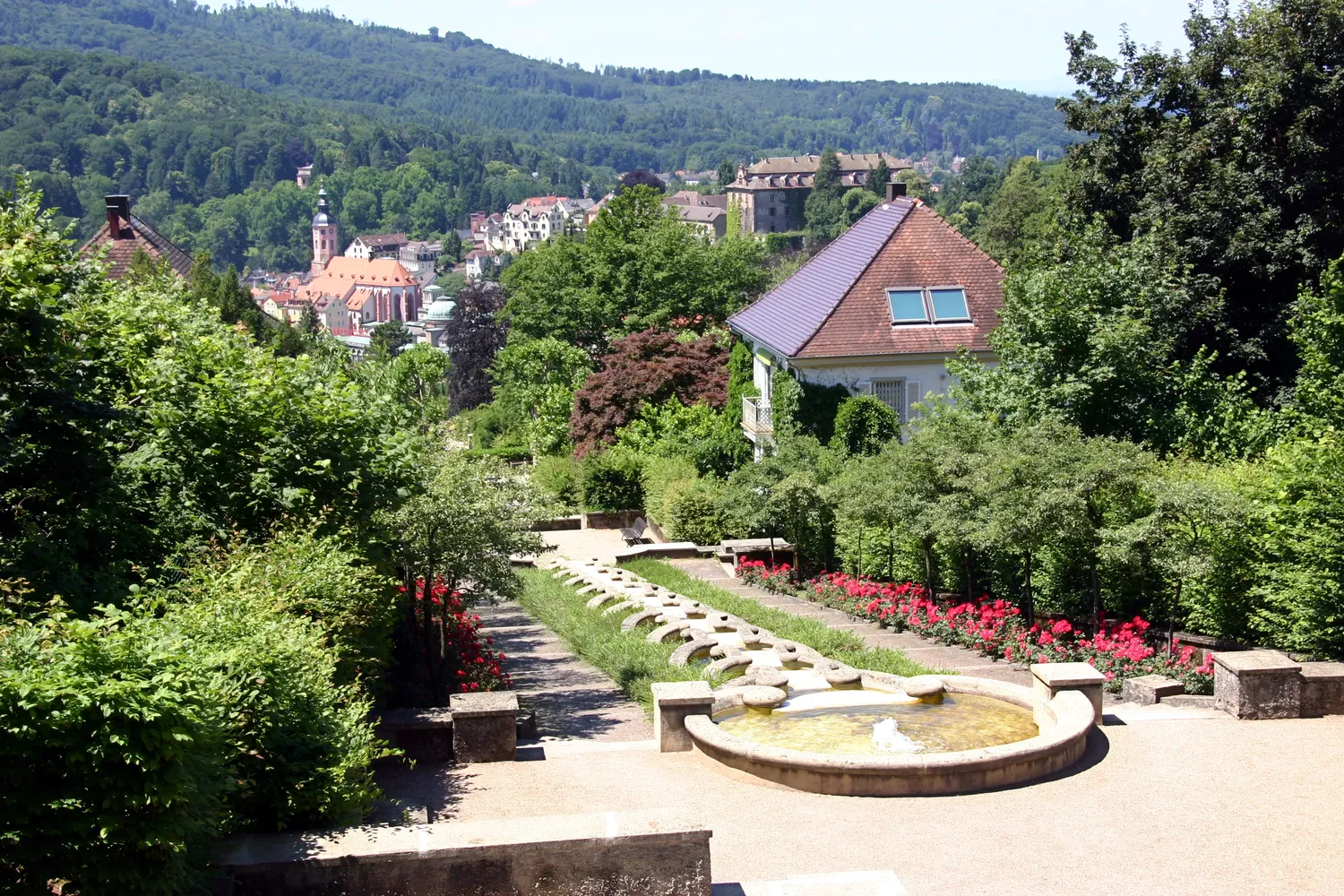 Wasserkunstanlage Paradies - Baden-Baden-Wasserkunst Paradies-06-abwaerts-gje