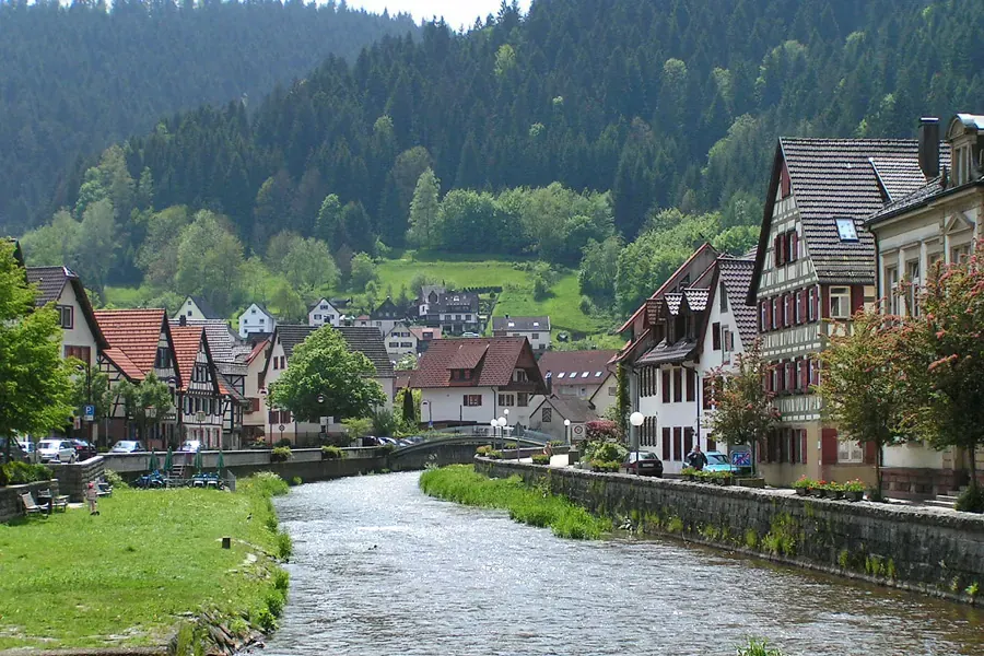 Historische Altstadt Schiltach - BadenWurttemberg Schiltach1 tango7174