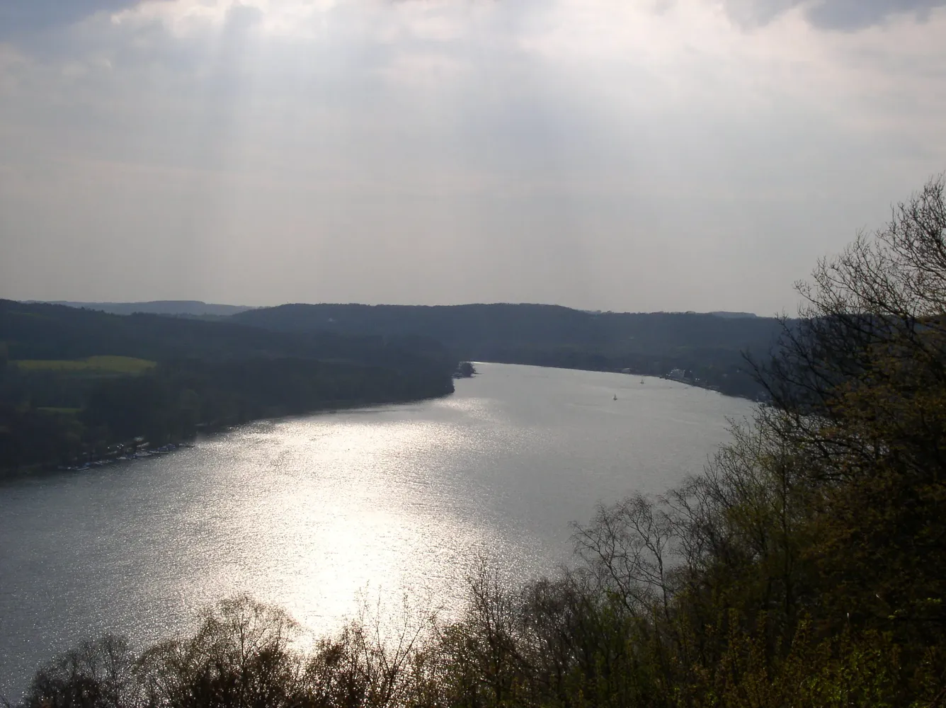 Baldeneysee - Baldeneysee Wolken Essen