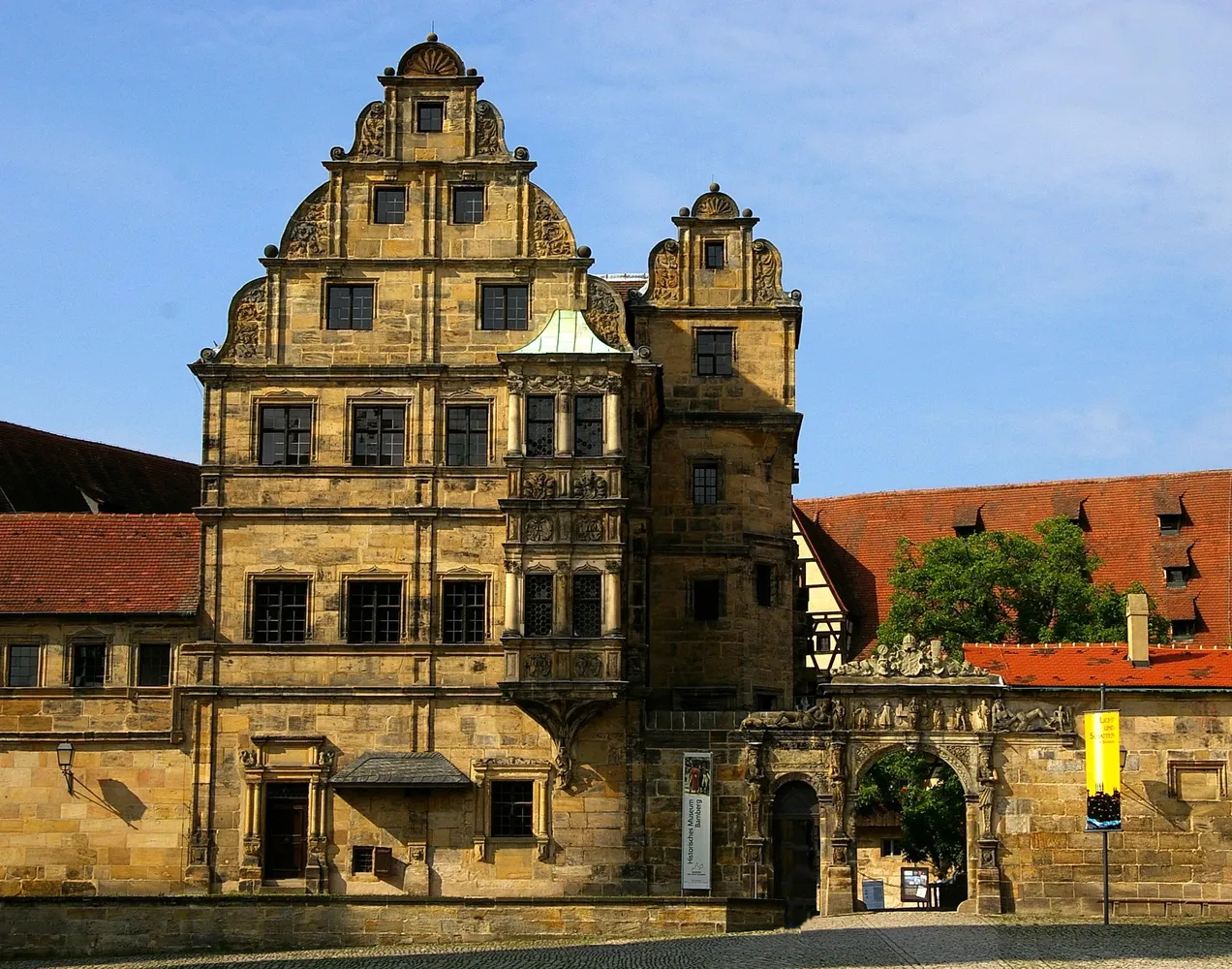 Alte Hofhaltung - Bamberg-Alte Hofhaltung-Fassade