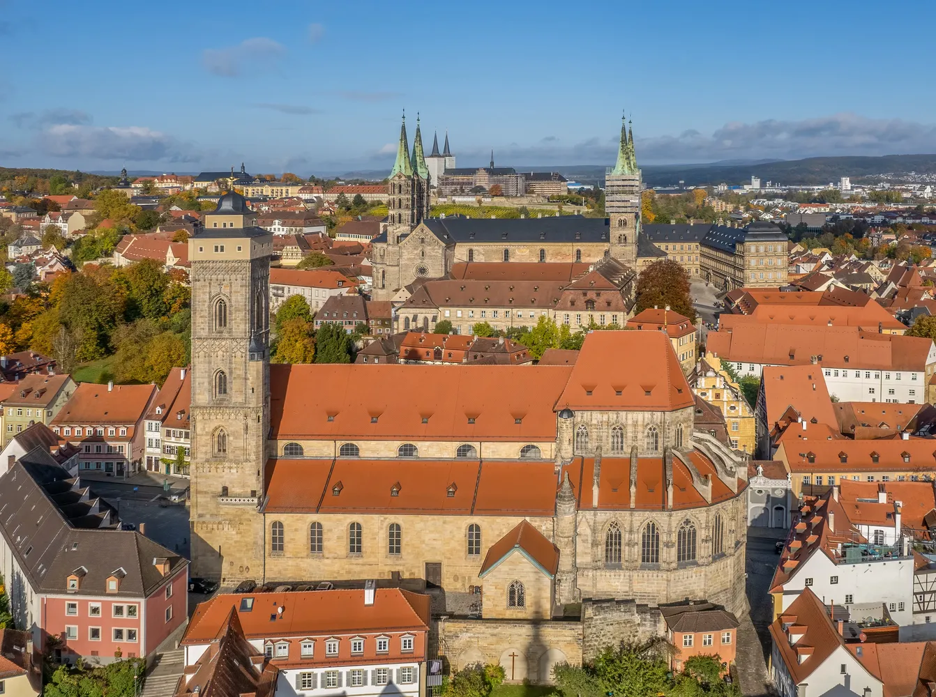 Obere Pfarre Unsere Liebe Frau - Bamberg Obere Pfarre Luftbild-20211023-RM-102701