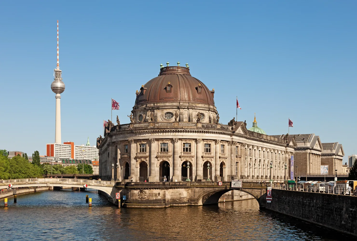 Bodemuseum - Berlin Museumsinsel Fernsehturm