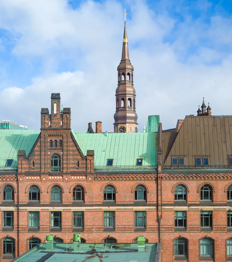 Hamburg warehouse district