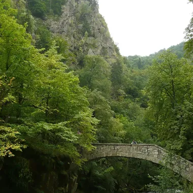 Jungfernbrücke im Bodetal - Bodetal Jungfernbrücke