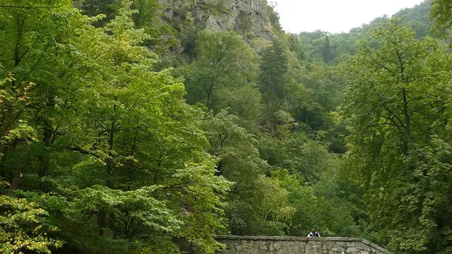 Jungfernbrücke im Bodetal
