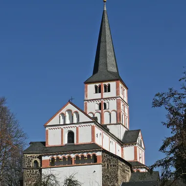 Doppelkirche Sankt Maria und Clemens - Bonn schwarzrheindorf doppelkirche aussen