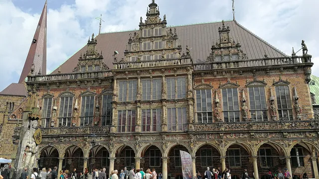 Bremer Rathaus und Roland