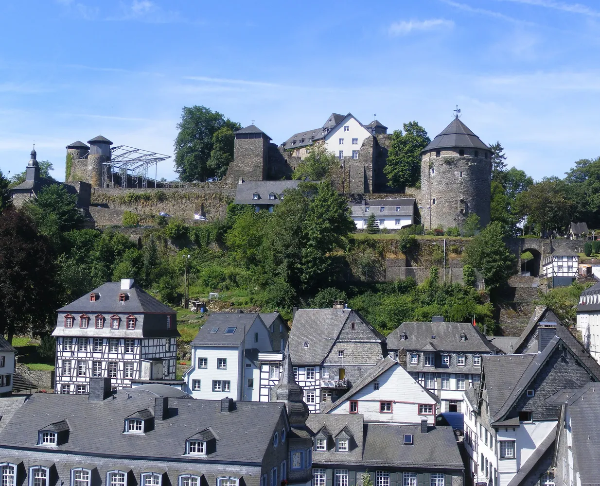 Monschau Altstadt - Burg Monschau 2