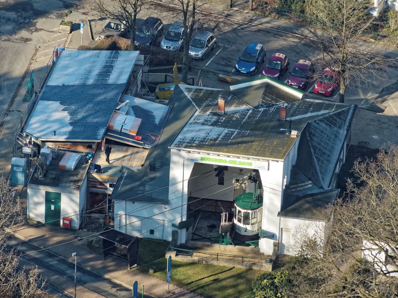 Burgberg-Seilbahn - BurgbergseilbahnTalstation