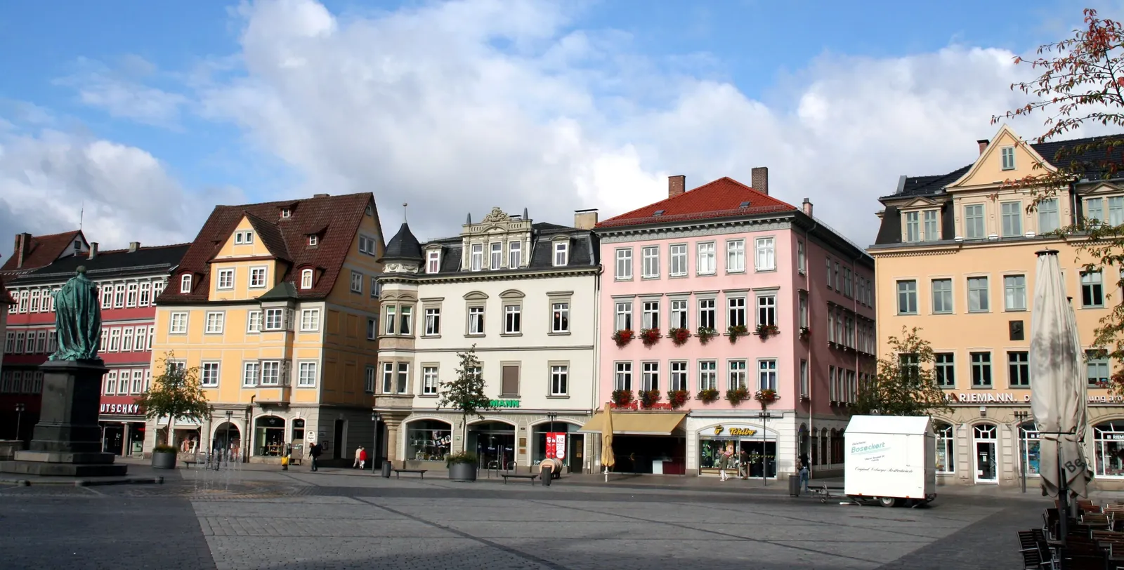 Marktplatz Coburg - Coburg-Marktplatz-Westseite