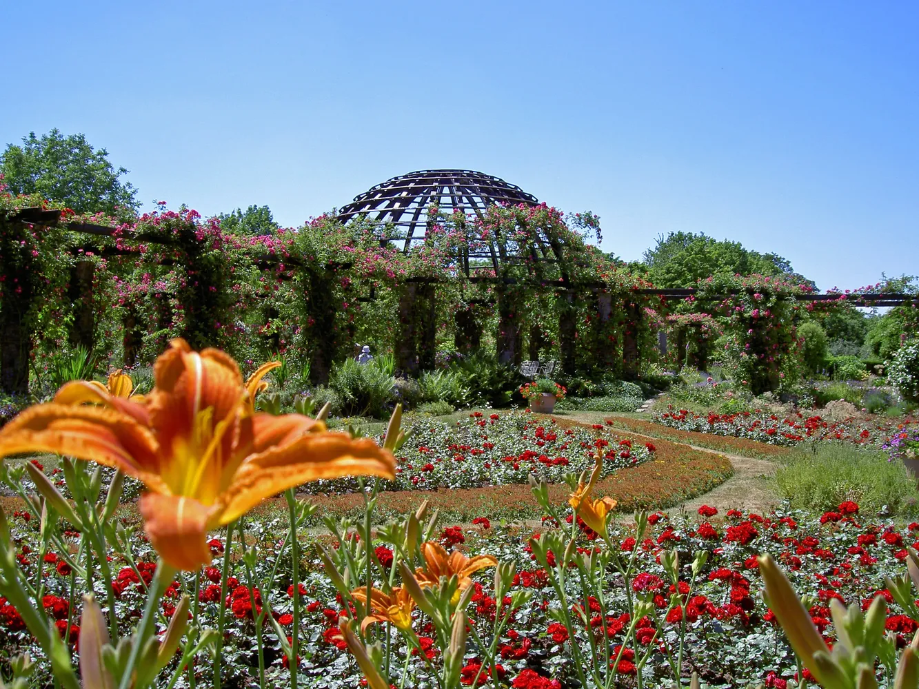 Park Rosenhöhe - Darmstadt-Rosenhoehe-Rosendom