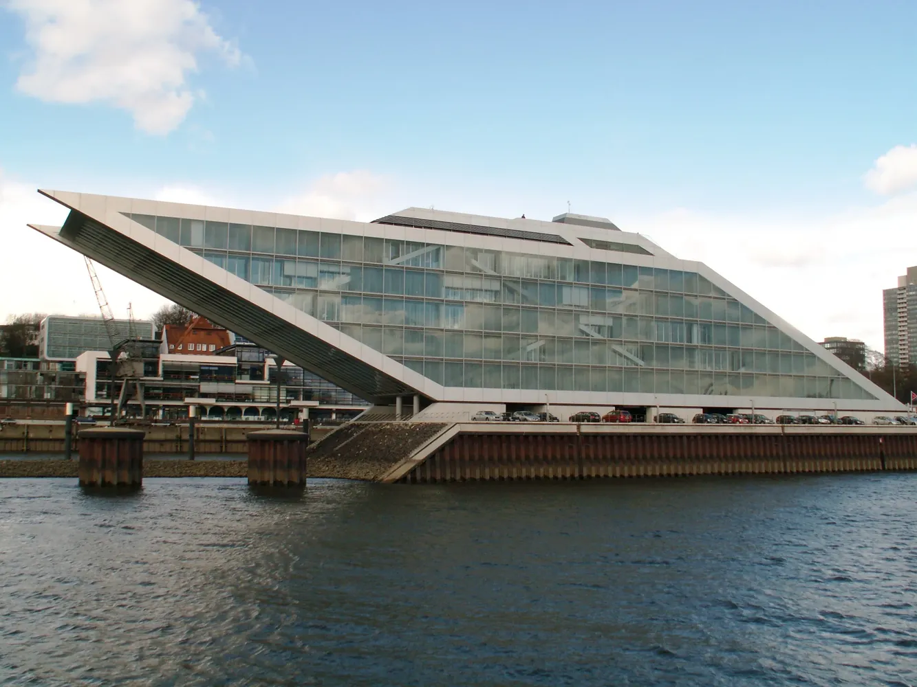 Dockland - Dockland Hamburg Germany ViewfromElbe