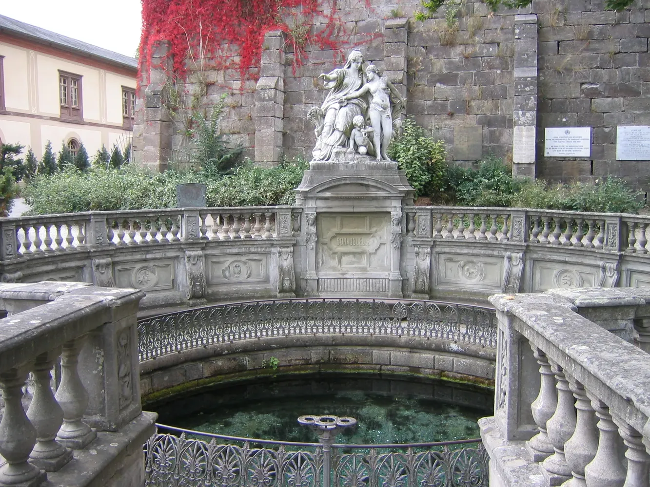 Donauquelle in Donaueschingen - Donaueschingen Donauquelle 4386