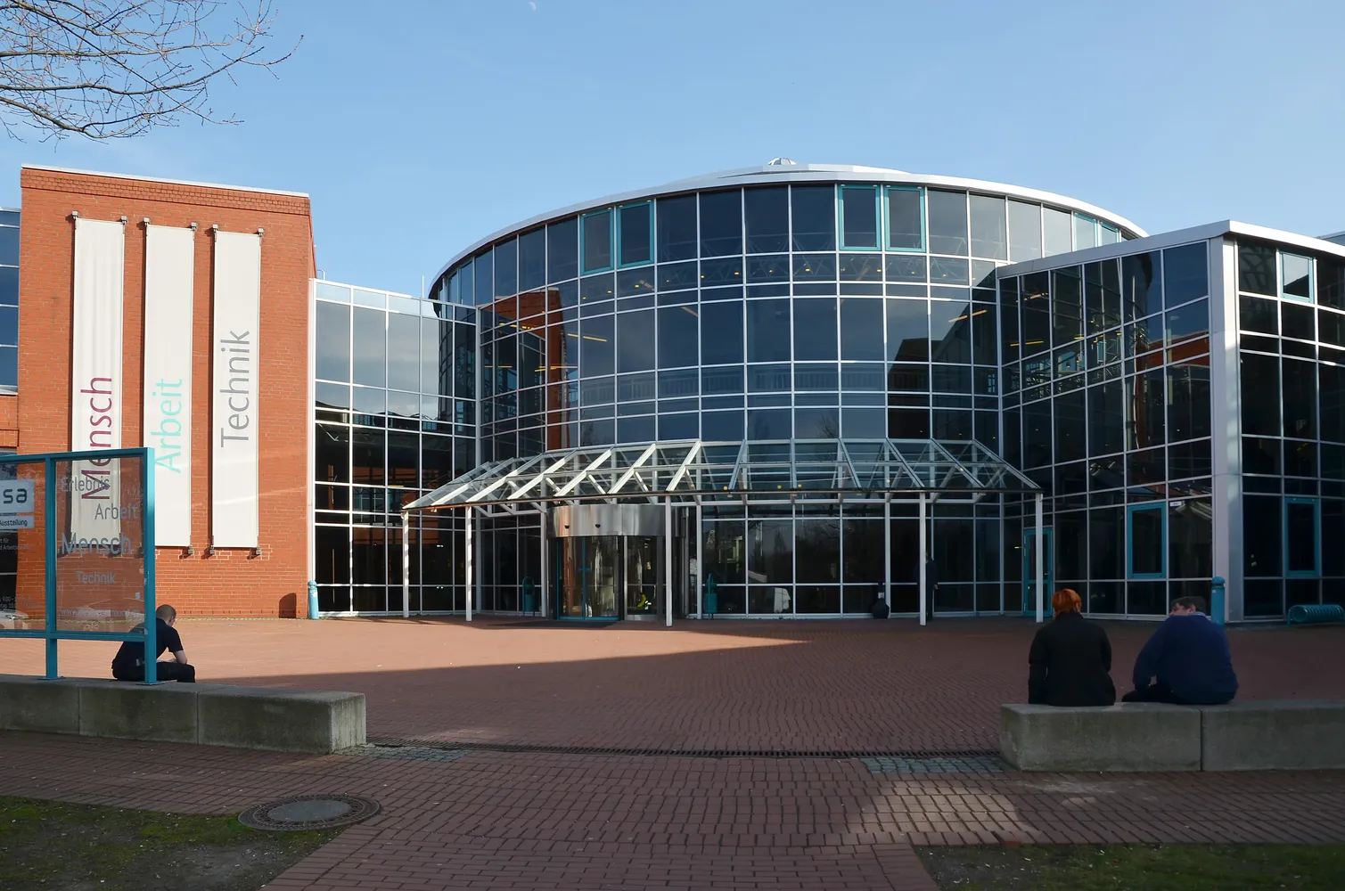 DASA Arbeitswelt Ausstellung - Dortmund, DASA, Eingangsbereich