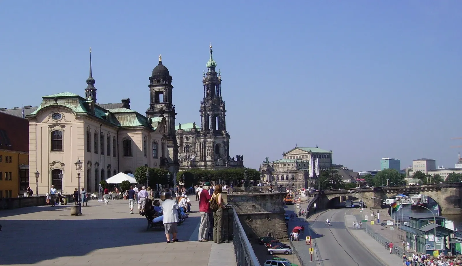 Brühlsche Terrasse - Dresden Elbterrasse