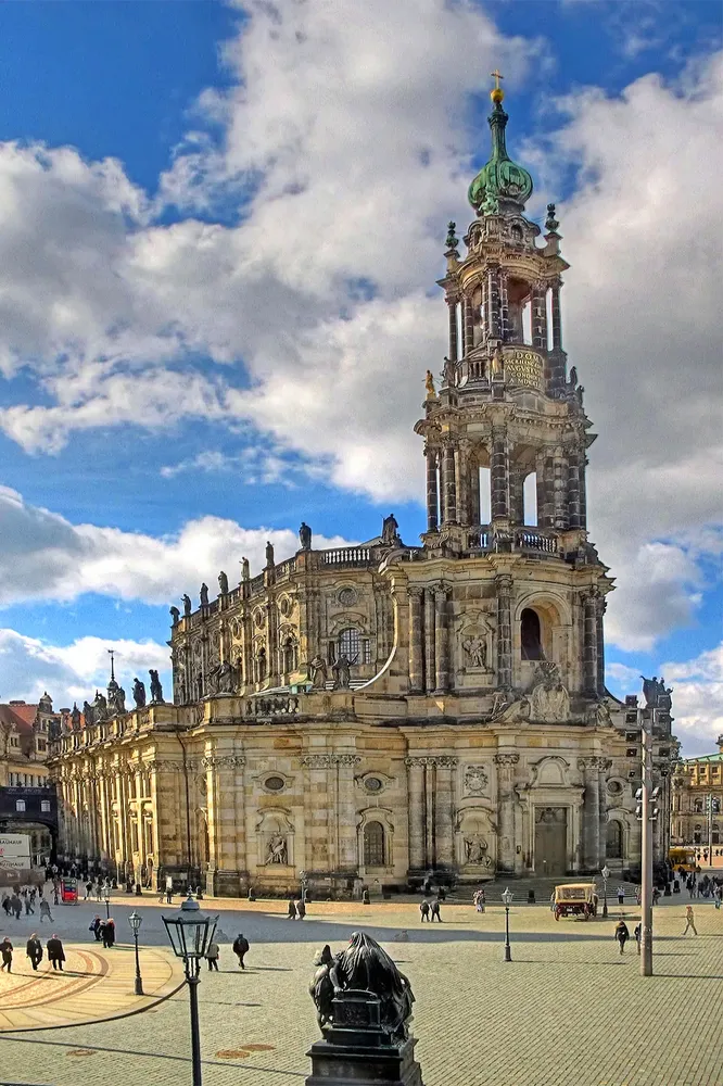 Katholische Hofkirche (Kathedrale St. Trinitatis) - Dresden - Hofkirche 00 218