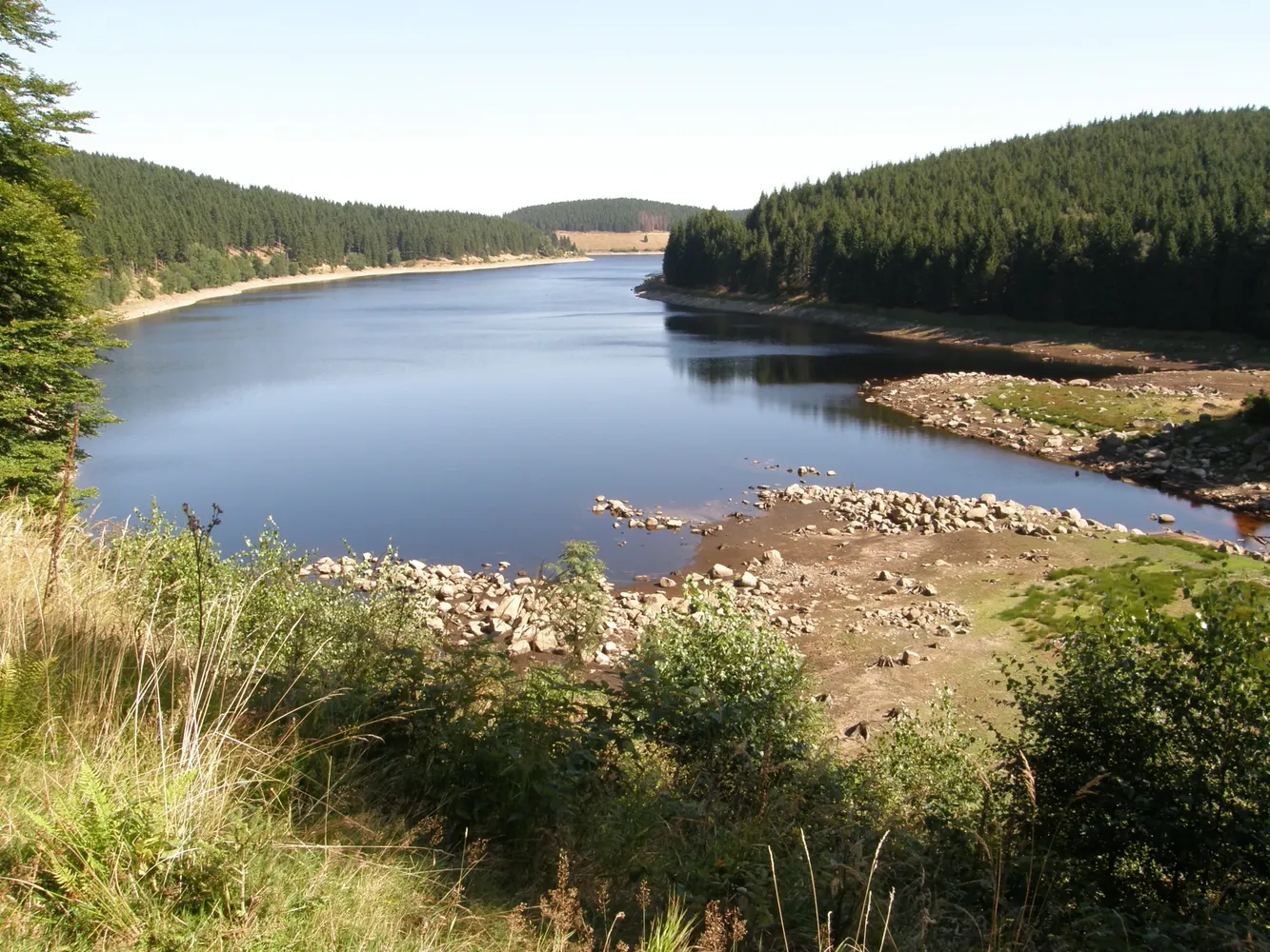 Eckertalsperre HWN 1 - Eckerstausee