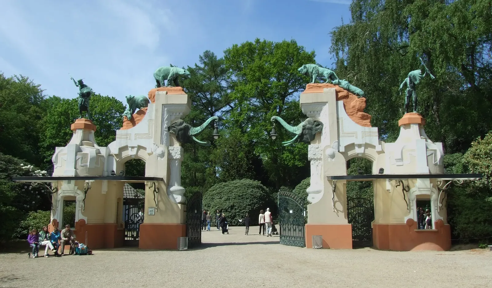 Tierpark Hagenbeck - Ehemaliger Haupteingang Hagenbeck