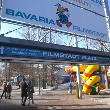 Movie Park Germany - Eingang bavaria film