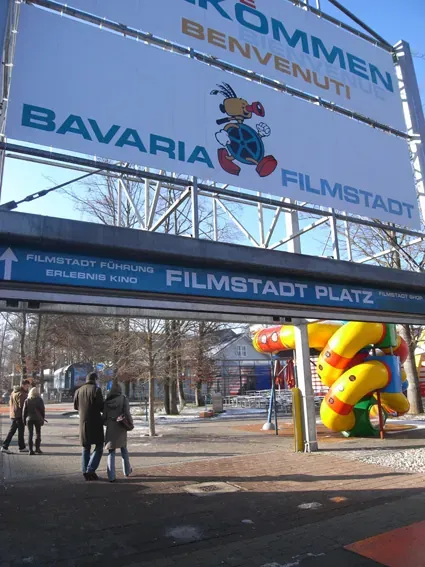 Movie Park Germany - Eingang bavaria film