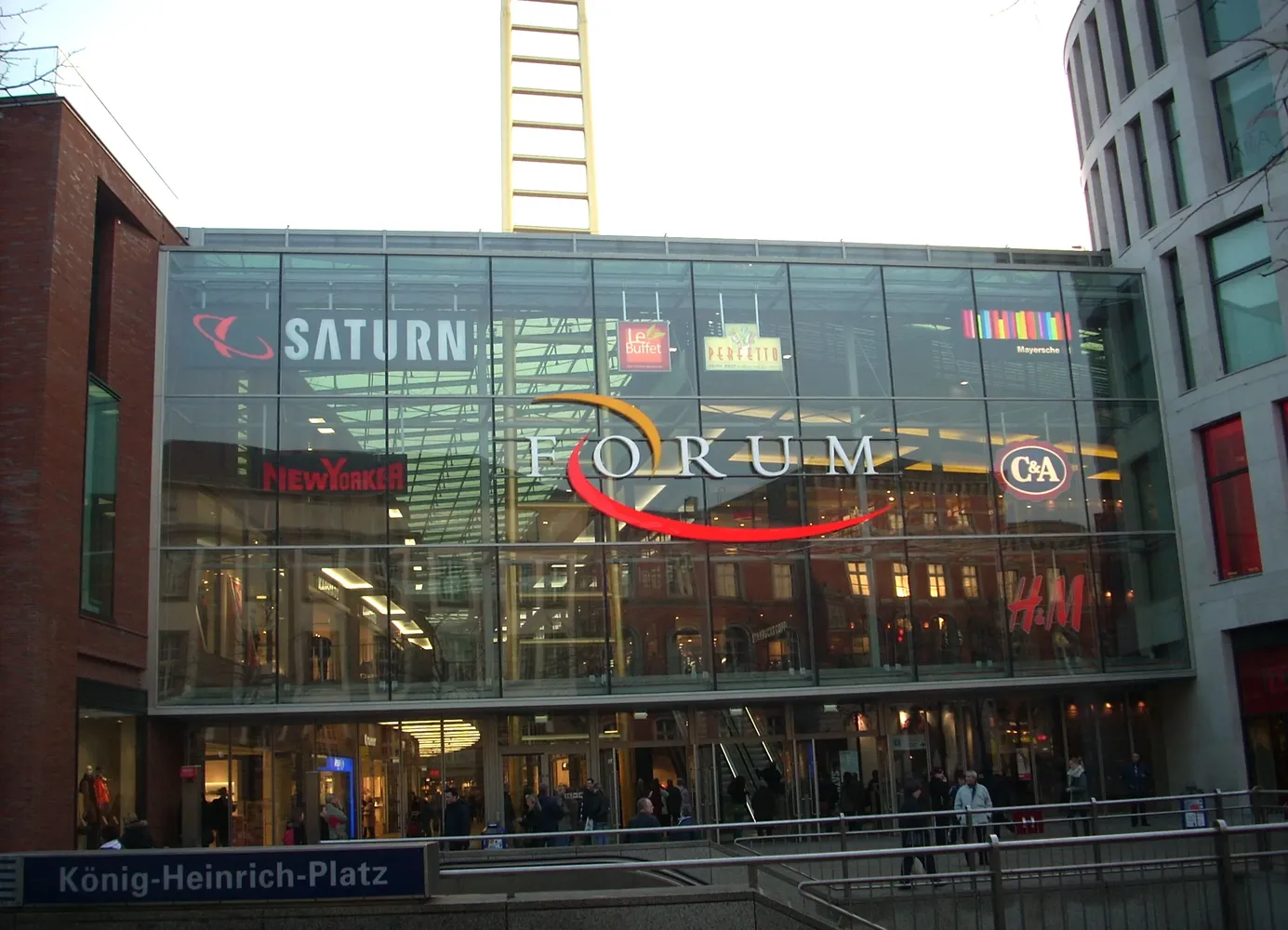 Forum Duisburg - Eingang Forum Duisburg