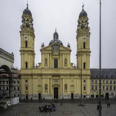 Theatinerkirche - Exterior of Theatinerkirche, Munich