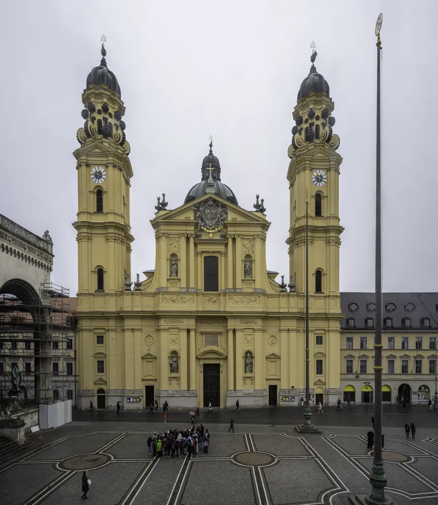 Theatinerkirche - Exterior of Theatinerkirche, Munich