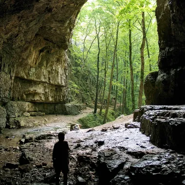 Falkensteiner Höhle bei Bad Urach - Falkensteiner Hoehle