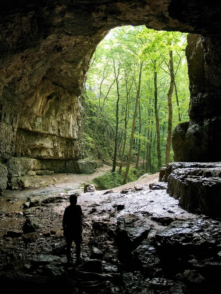 Falkensteiner Höhle bei Bad Urach - Falkensteiner Hoehle