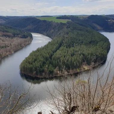 Hohenwarte-Stausee - Fernsicht Howenwartestausee