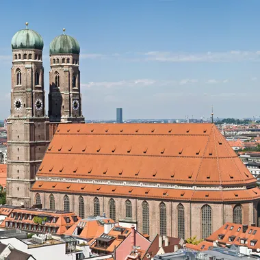 Frauenkirche - Frauenkirche Munich - View from Peterskirche Tower