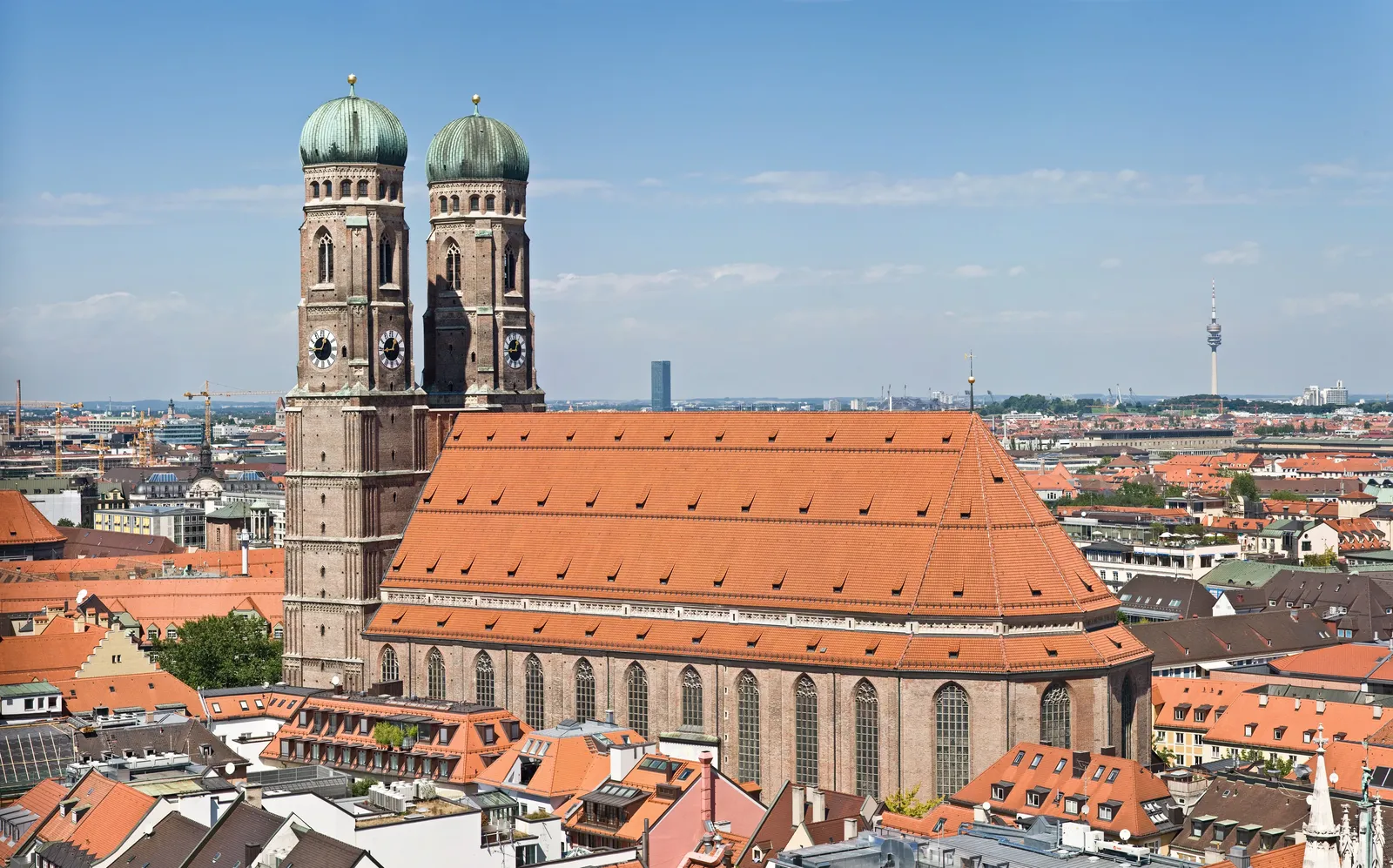 Frauenkirche - Frauenkirche Munich - View from Peterskirche Tower