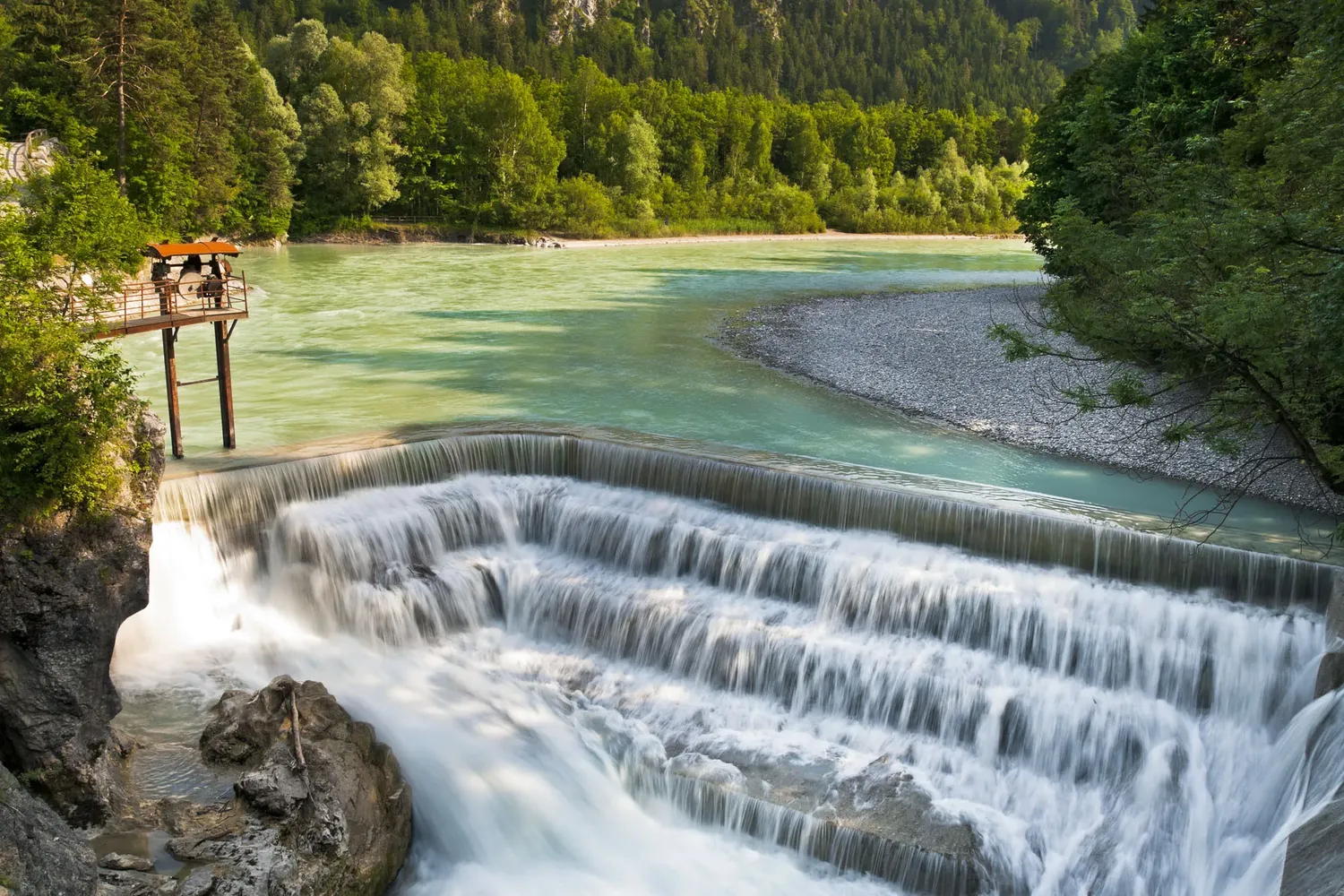 Lechfall - Fuessen Lechfall