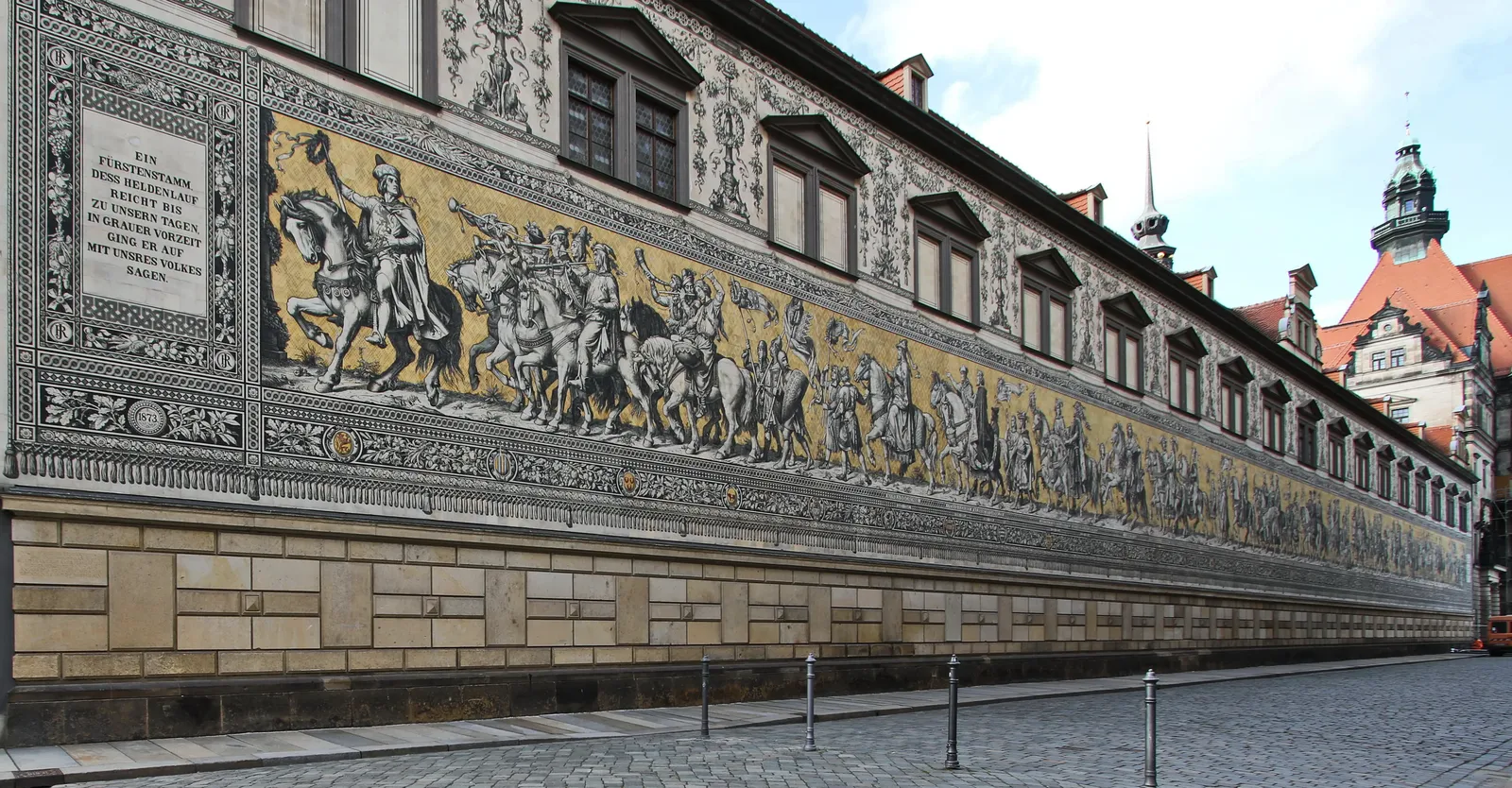 Fürstenzug - Fürstenzug in der Augustusstraße in Dresden...IMG 7478OB1