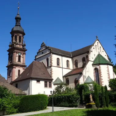 Stadtkirche Sankt Marien - Gengenbach, Stadtkirche St. Marien, Blick von Südosten