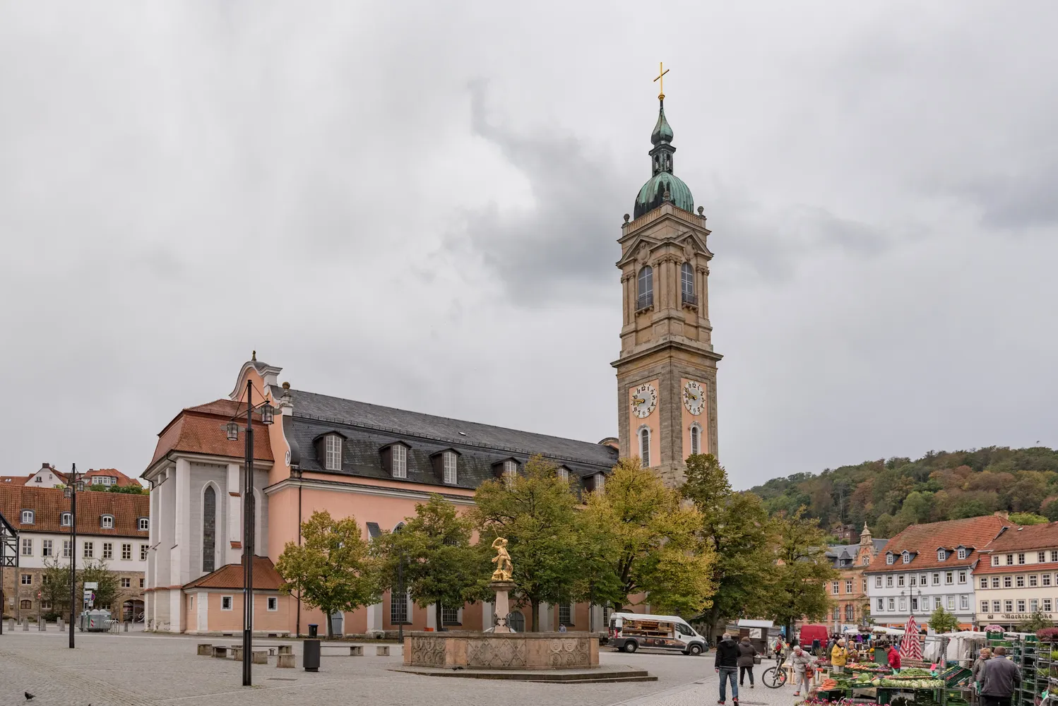 Georgenkirche - Georgenkirche von Norden Eisenach 20191004 010
