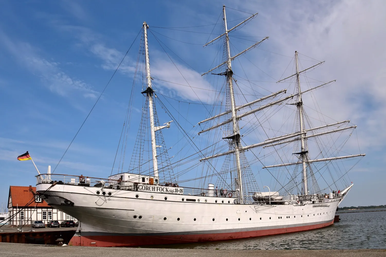Gorch Fock I - Gorch Fock (ship, 1933), Stralsund, 2019 (01)